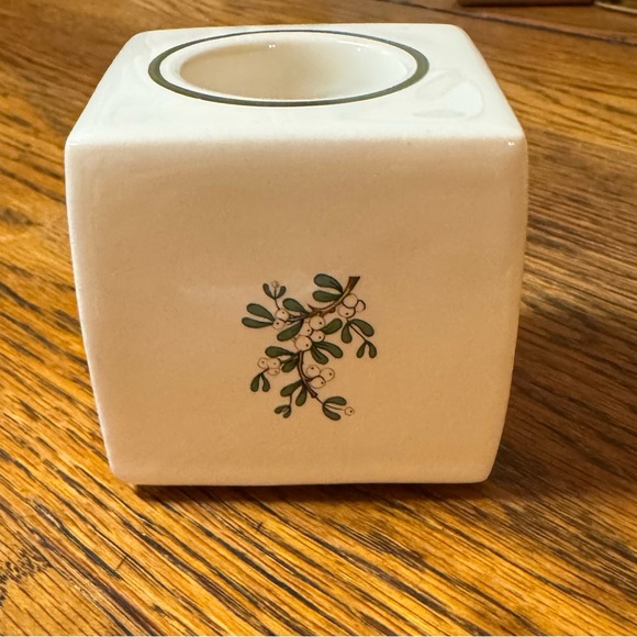 Cuthbertson Original Christmas Tree Votive Candle Holder Vintage   Never Used - Picture 4 of 9